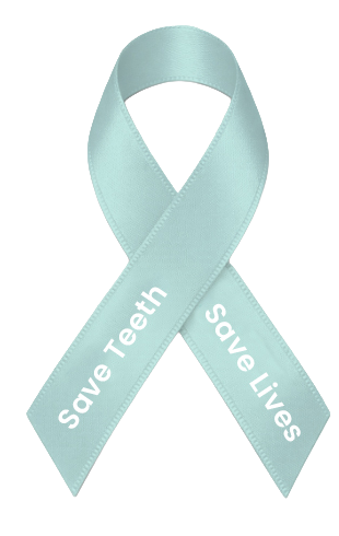 Awareness ribbon: Save Teeth, Save Lives